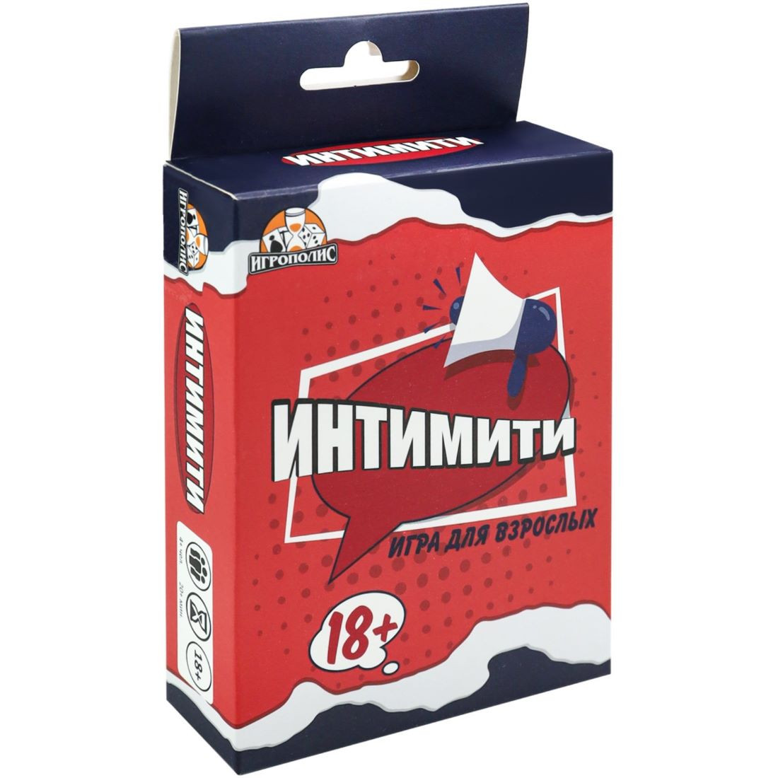 Карточная игра для компании "Интимити", 55 карточек