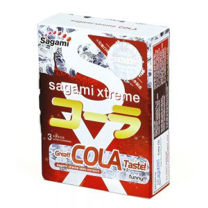 Презервативы SAGAMI Xtreme Cola № 3 ультратонкие