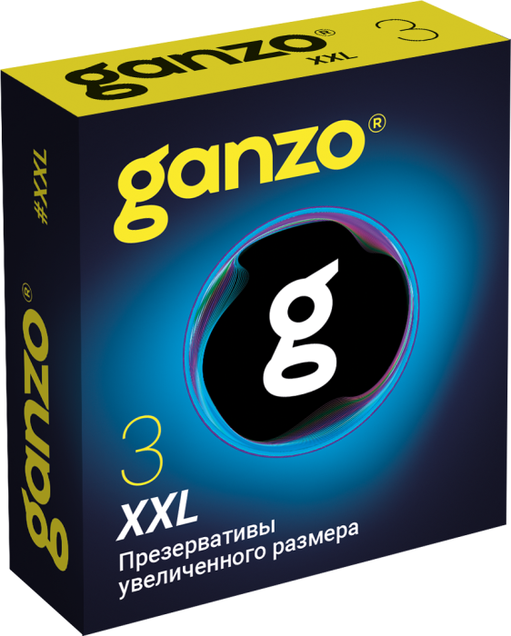 Презервативы "GANZO" XXL №3 увеличенные