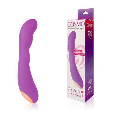 Вибратор COSMO точки G сиреневый