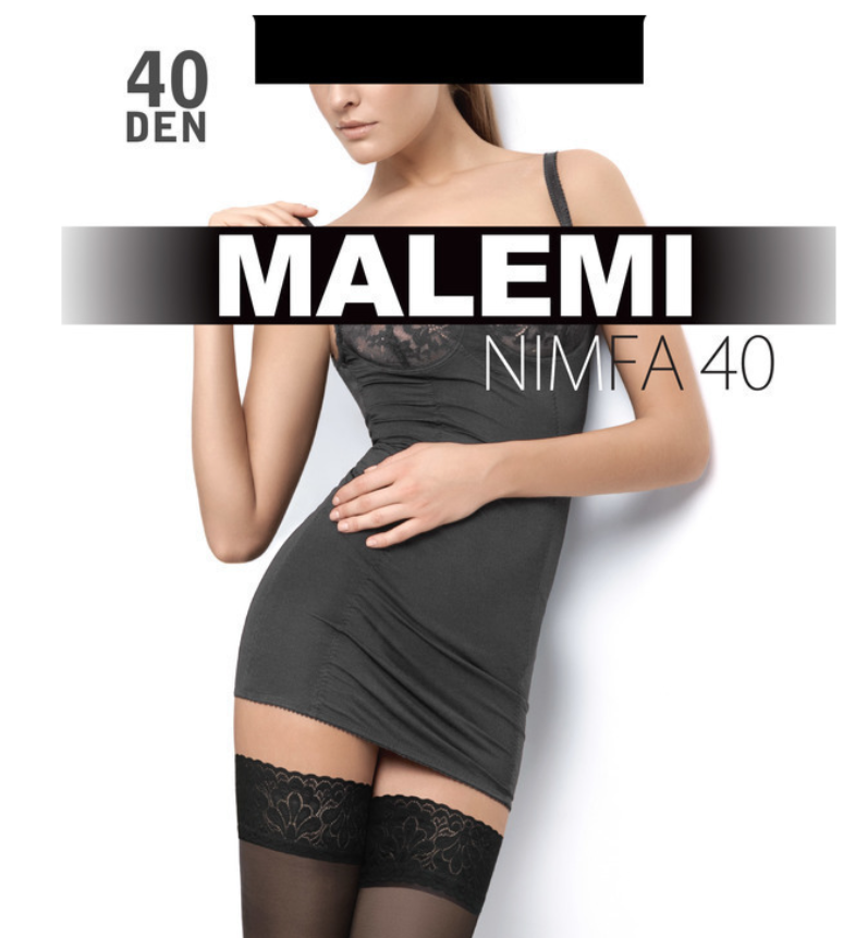 Чулки Malemi Nimfa 40 Nero 1/2