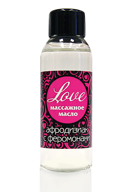 Массажное масло "Love" с феромонами 75  мл 