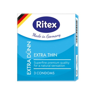 Презервативы RITEX EXTRA THIN № 3 ультратонкие
