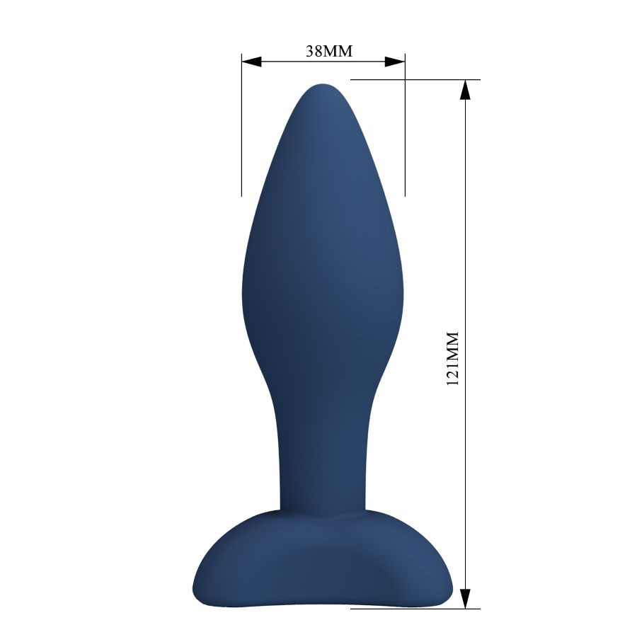 Анальная пробка Soft L, синяя