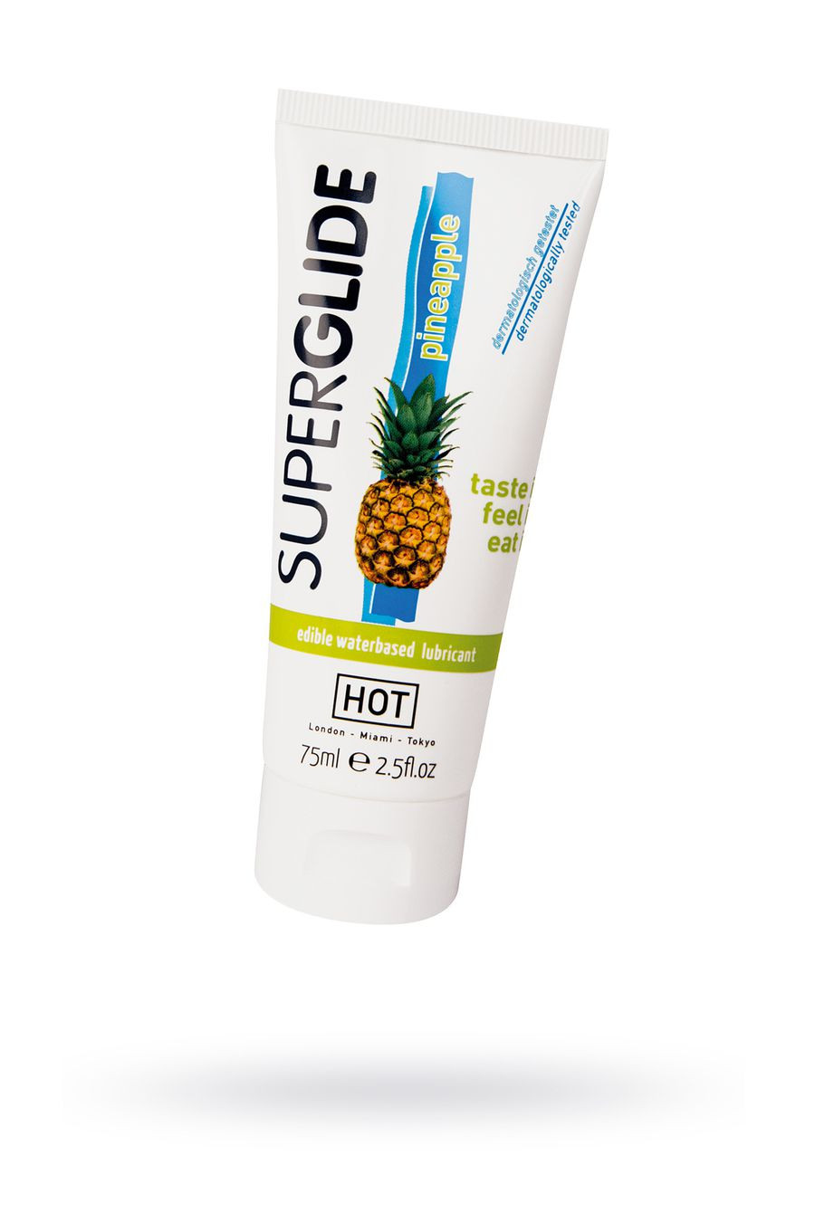 Съедобная смазка SUPERGLIDE вкус ананас 75 мл