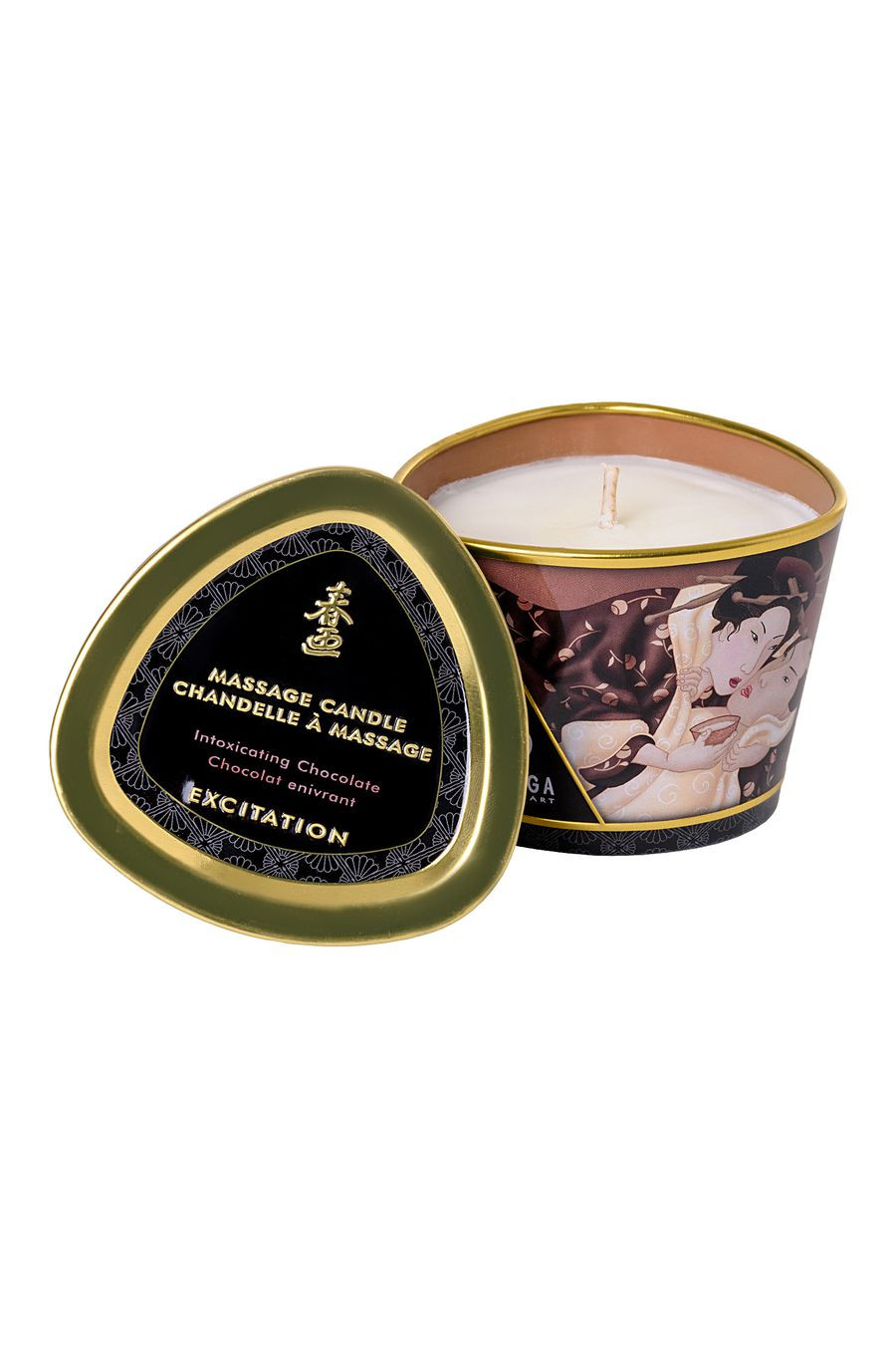 Свеча массажная Shunga Шоколад 170 мл