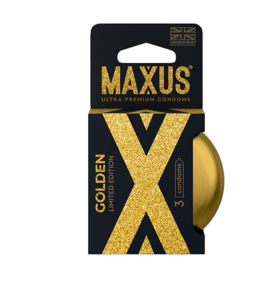 Презервативы MAXUS Golden Limited Edition №3 ж/к