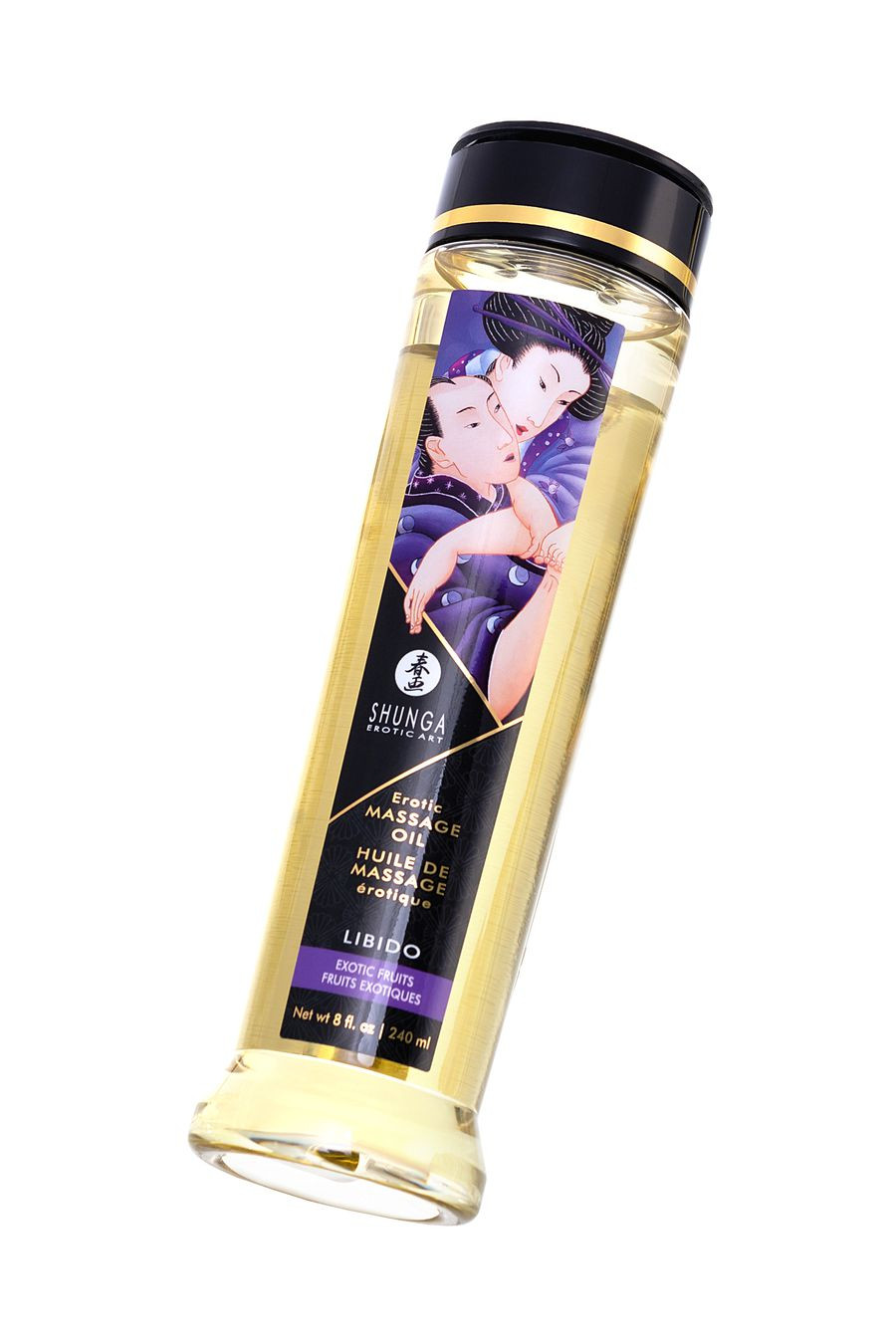 Масло Shunga Erotic Massage Oil Экзотические фрукты, 240 мл