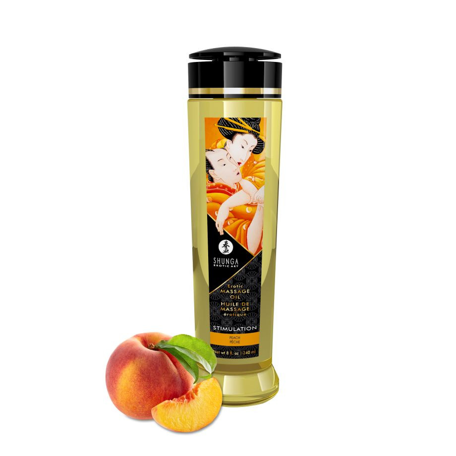 Масло Shunga Erotic Massage Oil Персик, 240 мл