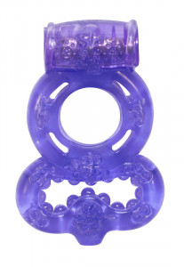 Эрекционное кольцо Rings Treadle фиолетовое