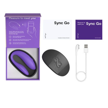 WE-VIBE Sync Go вибромассажер для пар, фиолетовый