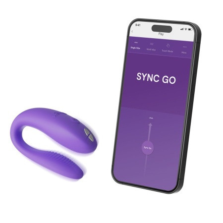 WE-VIBE Sync Go вибромассажер для пар, фиолетовый