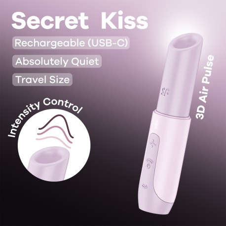 Вакуумно-волновой стимулятор клитора Satisfyer Secret Kiss