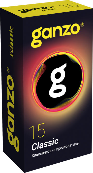 Презервативы "GANZO" CLASSIC №15 классические