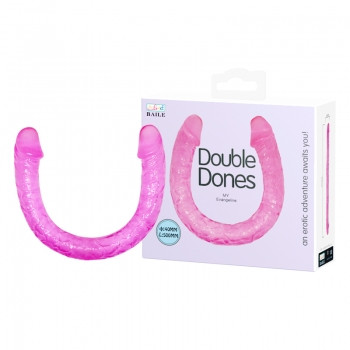 Фаллоимитатор Double Dones  48,5 см розовый