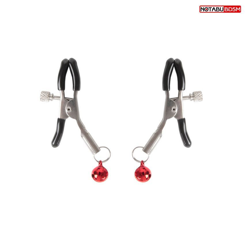 Изящные зажимы для сосков красные шары