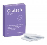 Салфетки ORAL safe ваниль, полиуретан 8шт
