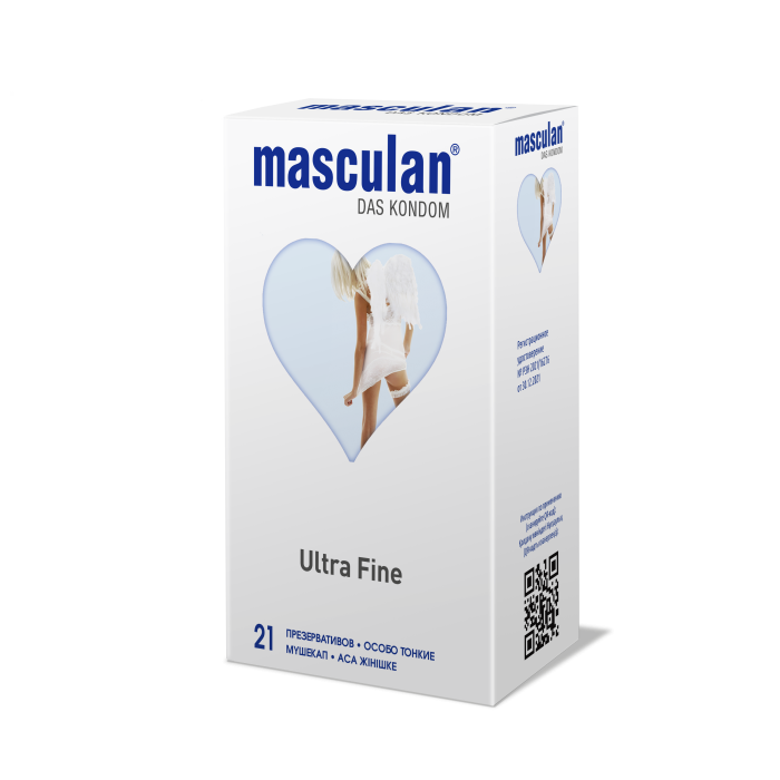 Презервативы Masculan Ultra Fine 21 шт, особо тонкие