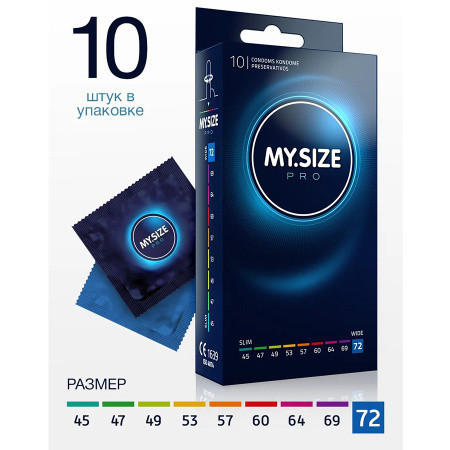 Презервативы My.Size PRO 72 №10
