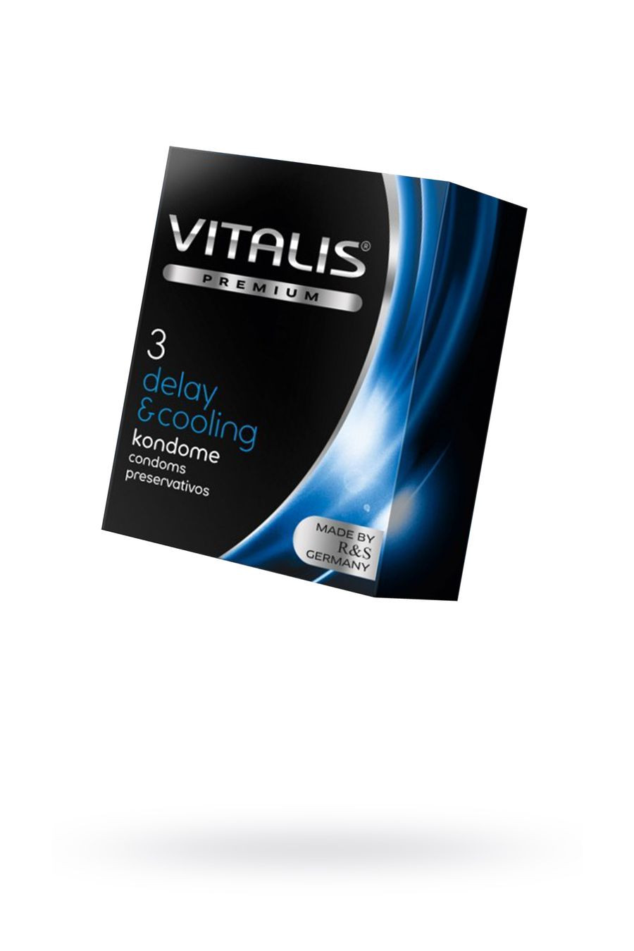 Презервативы VITALIS DELAY & COOLING продлевающие, 3шт