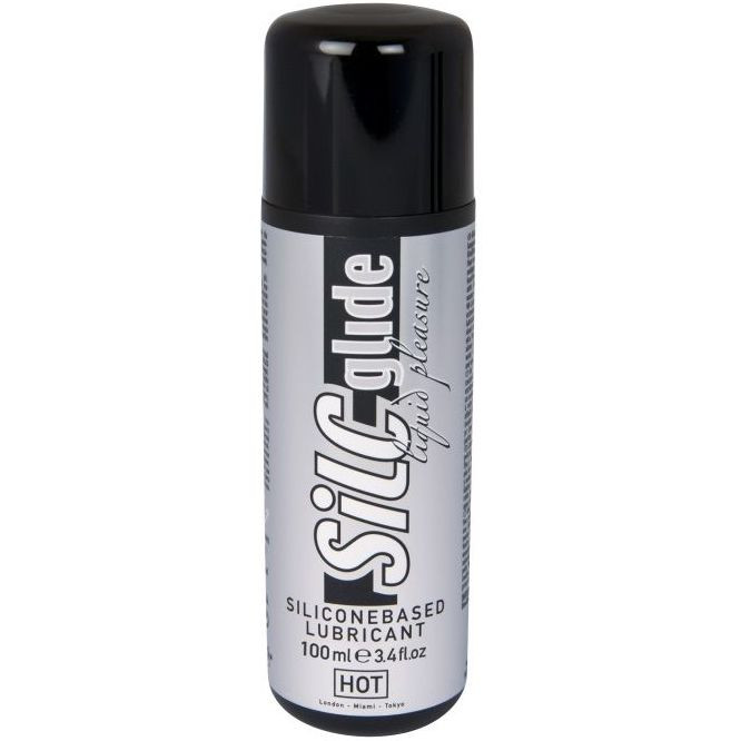 Лубрикант на силиконовой основе HOT Glide, 100 мл