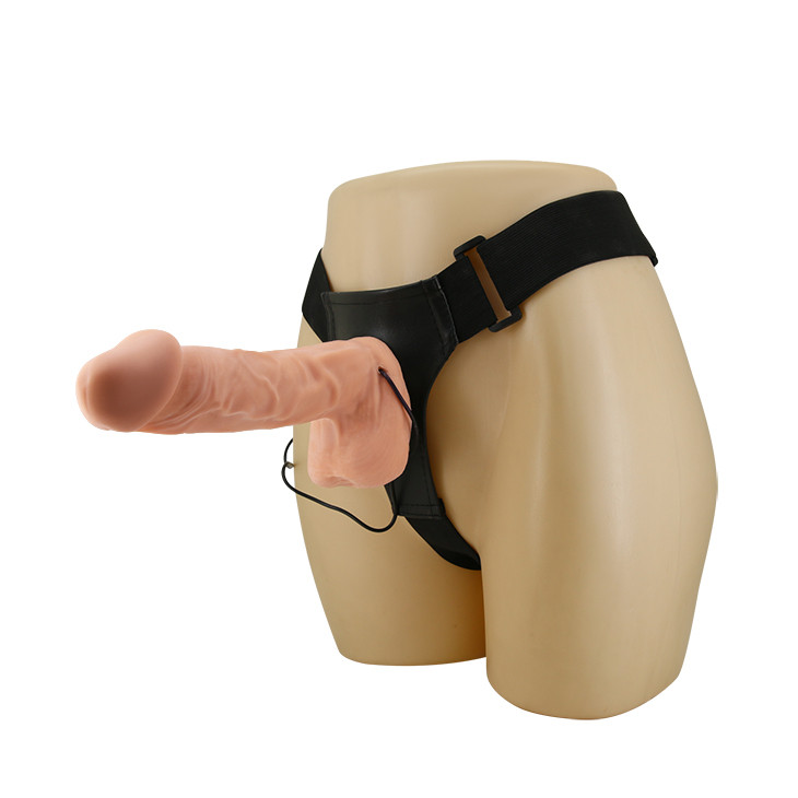 Страпон с вибрацией RealDeal 10,2"