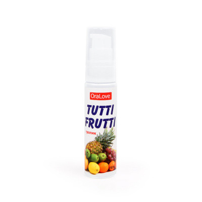 Гель "Tutti-frutti тропик" серии "oralove" 30г 