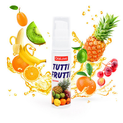 Гель "Tutti-frutti тропик" серии "oralove" 30г 