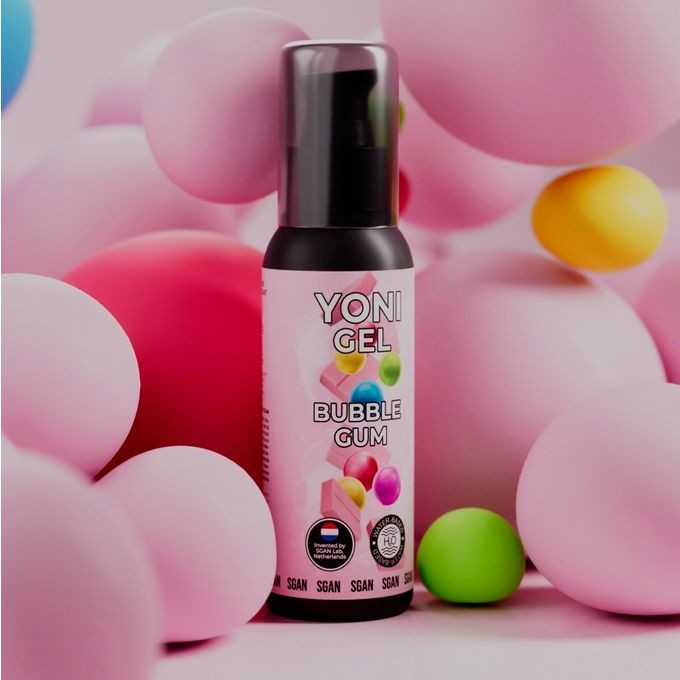 Лубрикант для орального секса SGAN YONI со вкусом баблгам, 100 мл