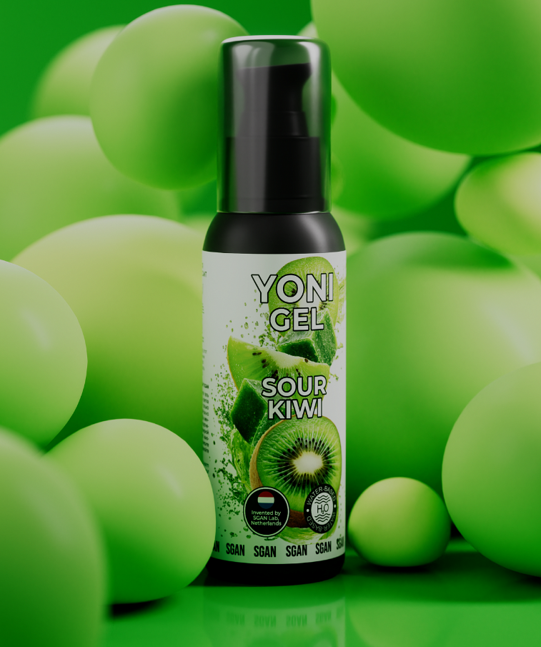 Лубрикант для орального секса SGAN YONI со вкусом киви, 100 мл