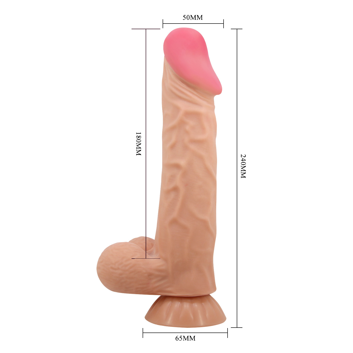 Фаллоимитатор Super Soft Sadik 9,4"
