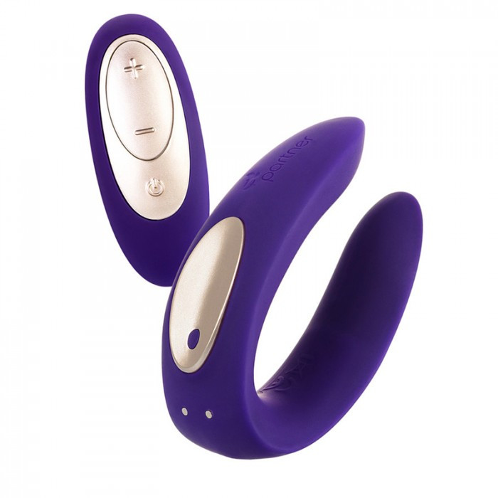 Вибромассажер для пар Satisfyer Double Plus Remote
