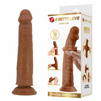 Фаллоимитатор Sharife 10'' мулат