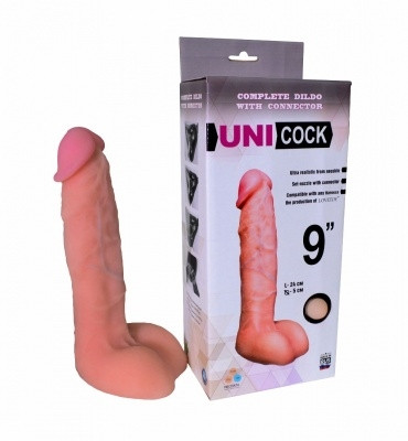 Насадка для страпона UNICOCK 9" 19/5 см.