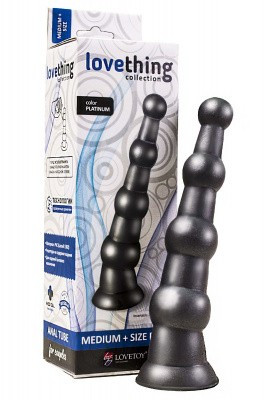 Насадка для страпона гелевая черная 427203