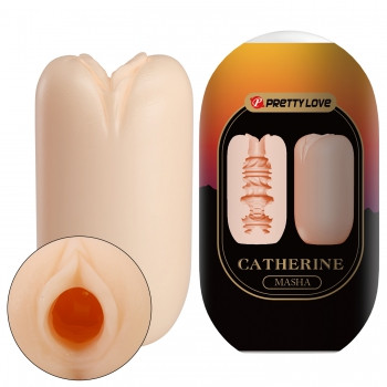 Мастурбатор CATHERINE MASHA , беж. 7.4 см