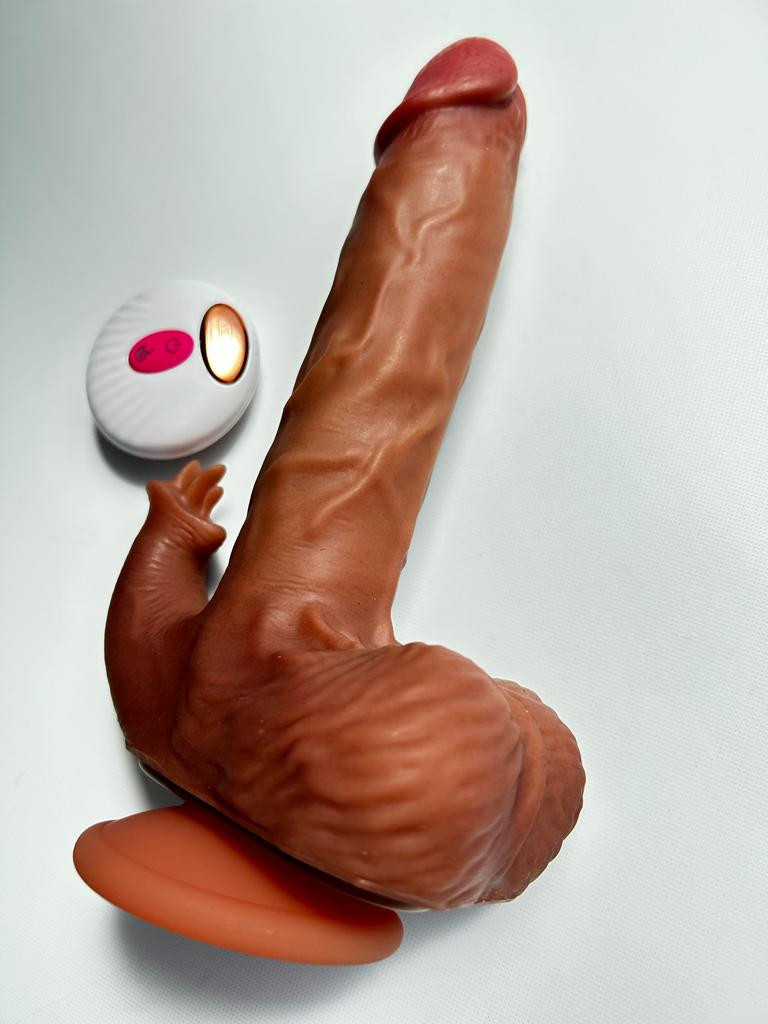 Вибратор Tarzan 8" с подогревом