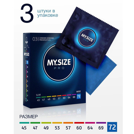 Презервативы My.Size PRO 72