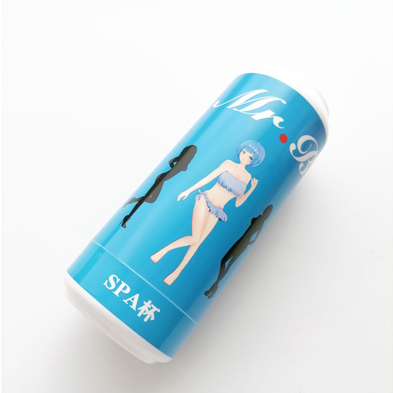 Мастурбатор в банке SPA цвет синий