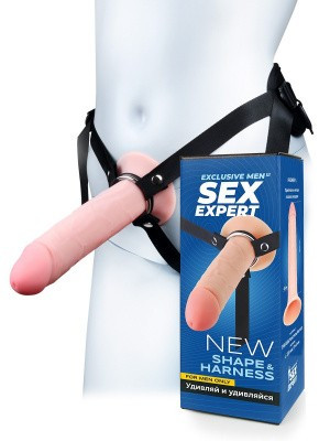 Страпон-фаллопротез 22 см