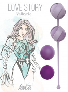 Набор вагинальных шариков Valkyrie фиолетовые