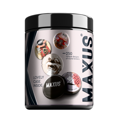 Презервативы MAXUS Extra Strong №15 черные, утолщенные