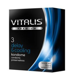 Презервативы VITALIS COOLING, 3шт