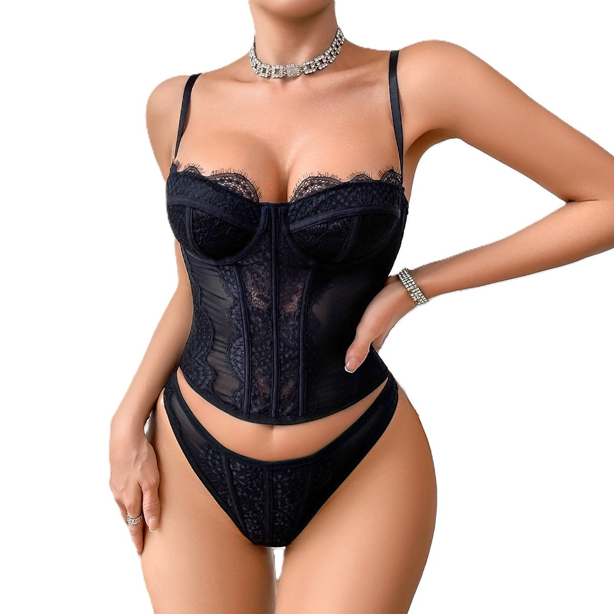 Корсет  S, черный