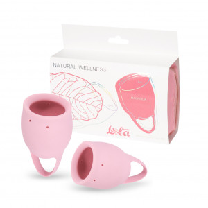 Набор менструальных чаш Natural Wellness MAGNOLIA, розовый