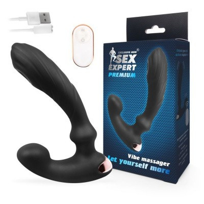 Вибромассажёр SEX EXPERT с пульсацией 