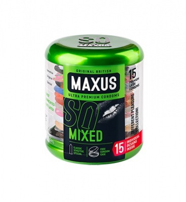 Презервативы MAXUS Mixed №15 набор