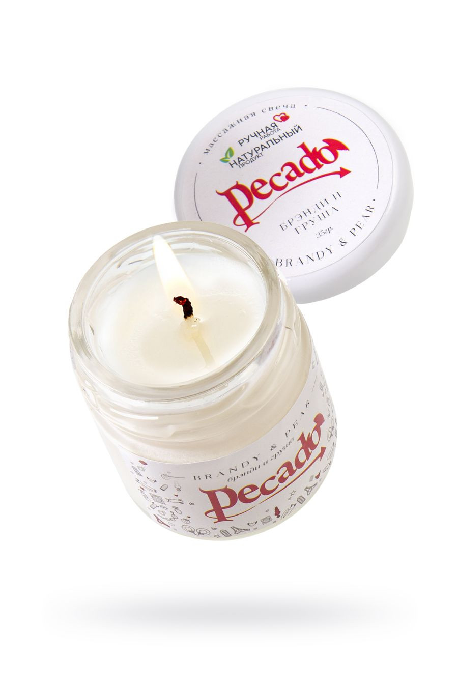 Массажная свеча "Brandy & Pear ", 35 мл