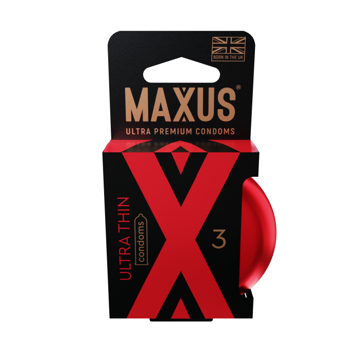 Презервативы MAXUS Sensitive №3 ультратонкие ж/к