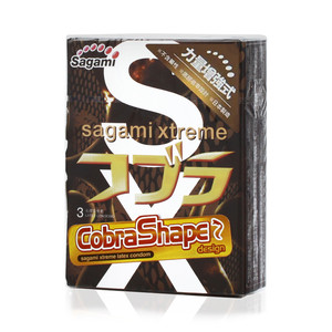 Презервативы SAGAMI Xtreme Cobra Shape 3 шт